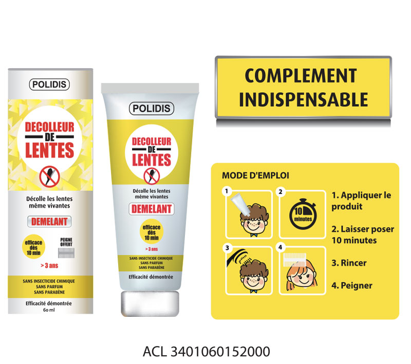 Anti-poux Complément indispensable