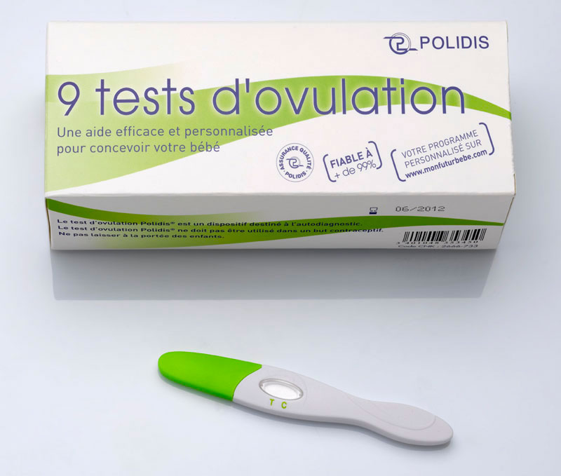 Photo du test d'ovulation